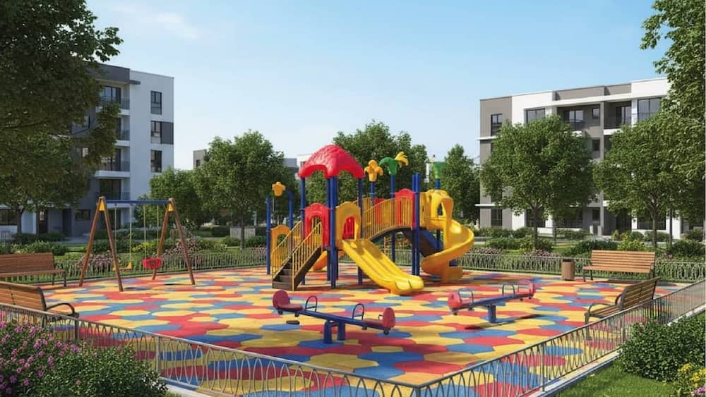 Kids Play Area with Sand Pit